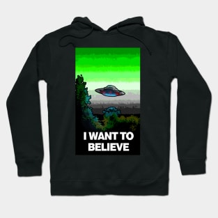 I WANT TO BELIEVE in AROMANTICS Hoodie